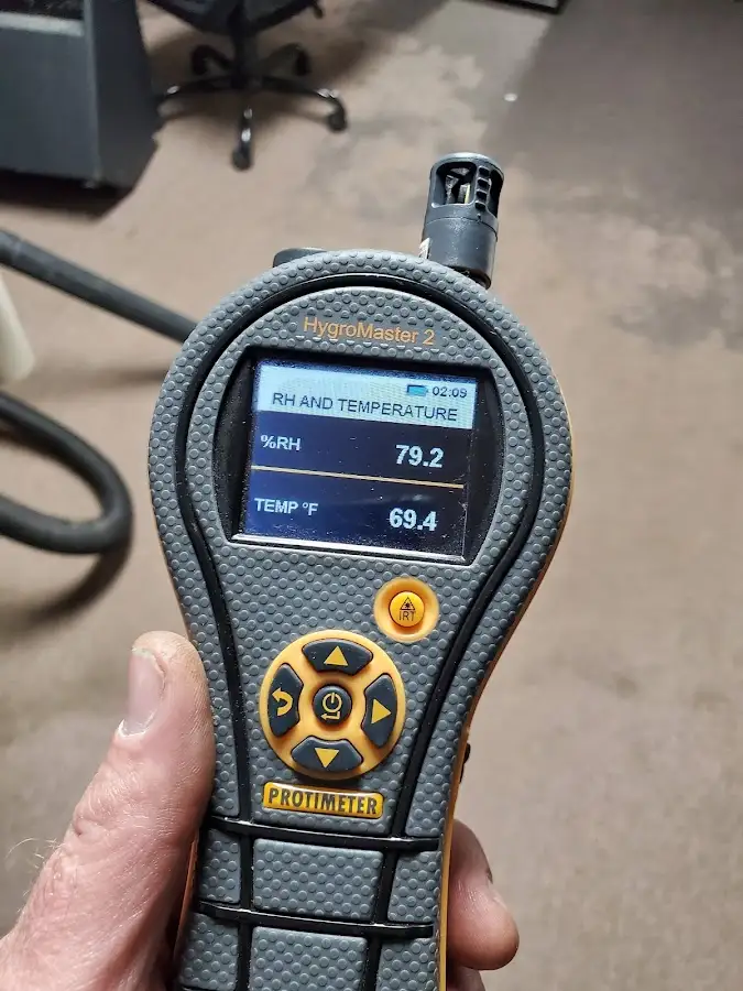 Moisture meter humidity assessment for Fire & Smoke Damage Restoration in Chicago Ridge