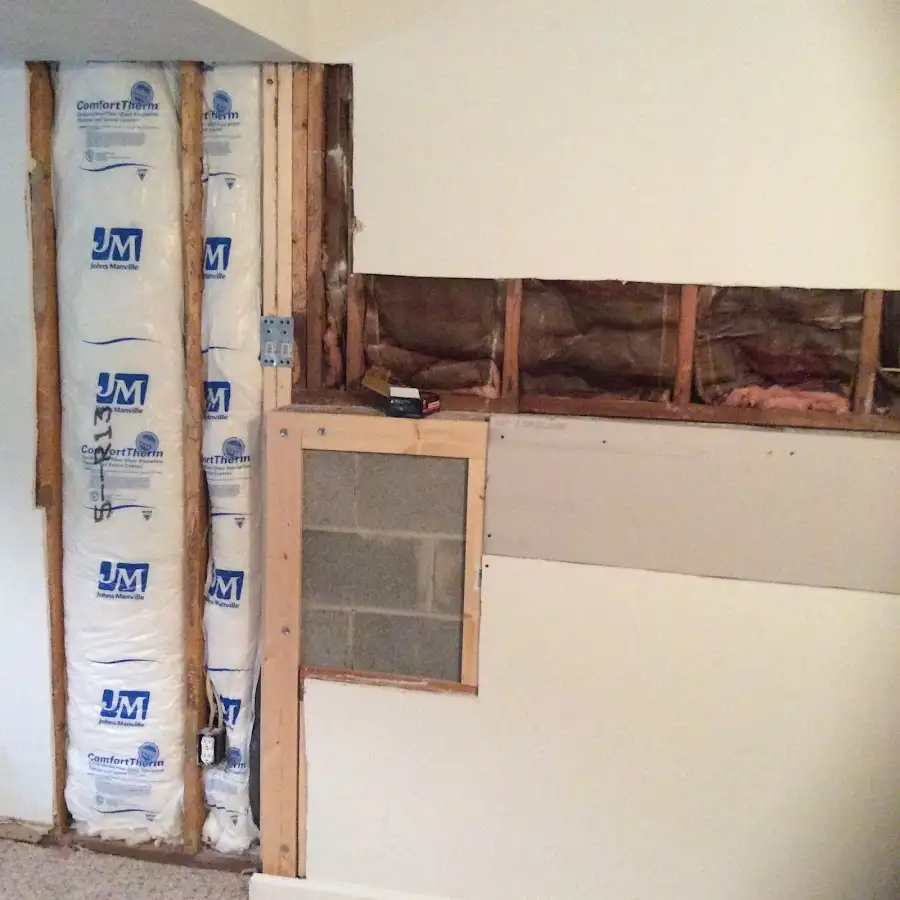 Wall insulation replacement during Structural Drying in Chicago Ridge